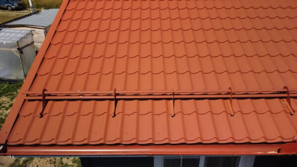 Металлочерепица Классик ("Classic") v02 0,5 Satin Matt RAL 8004 терракота — изображение 10