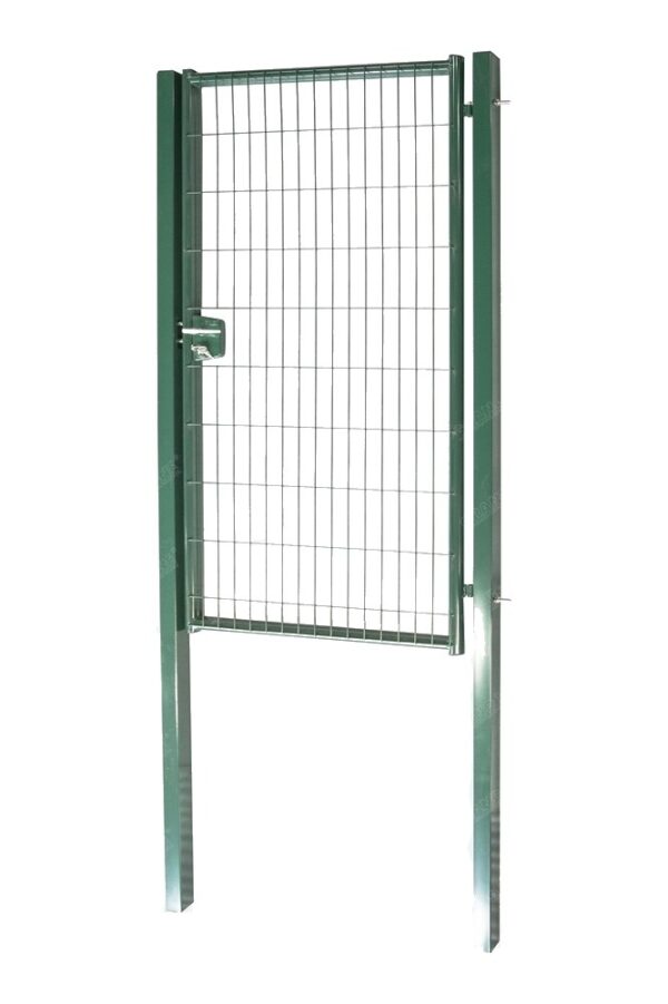 Замок LAKQ 6060 U2L корпус металлический, с ручками из алюминия, зеленый RAL 6005 — изображение 2