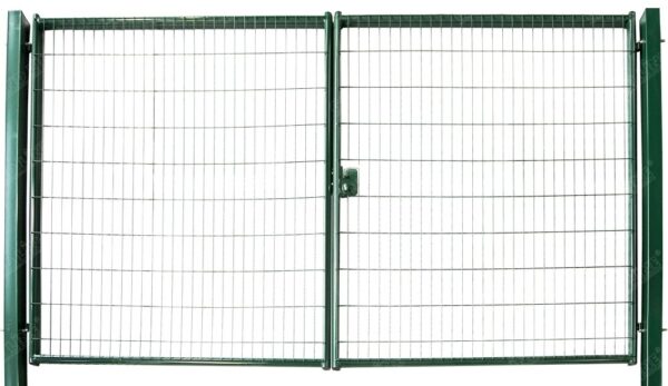 Замок LAKQ 6060 U2L корпус металлический, с ручками из алюминия, зеленый RAL 6005 — изображение 4