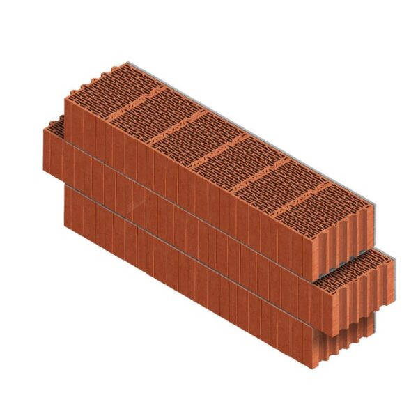 Керамический камень Porotherm38 Thermo М75 10,67НФ 380х250х219 — изображение 2