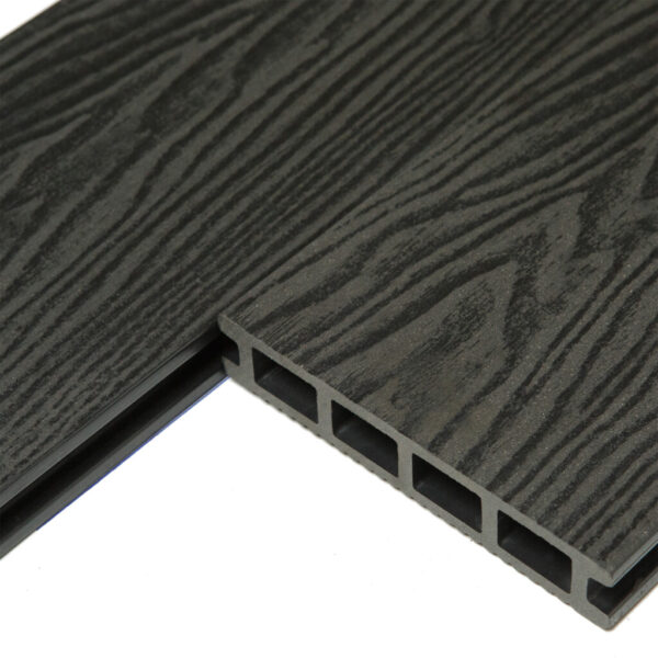 Доска террасная CM Decking VINTAGE 4000х140х25 мм black wood (черное дерево) — изображение 6