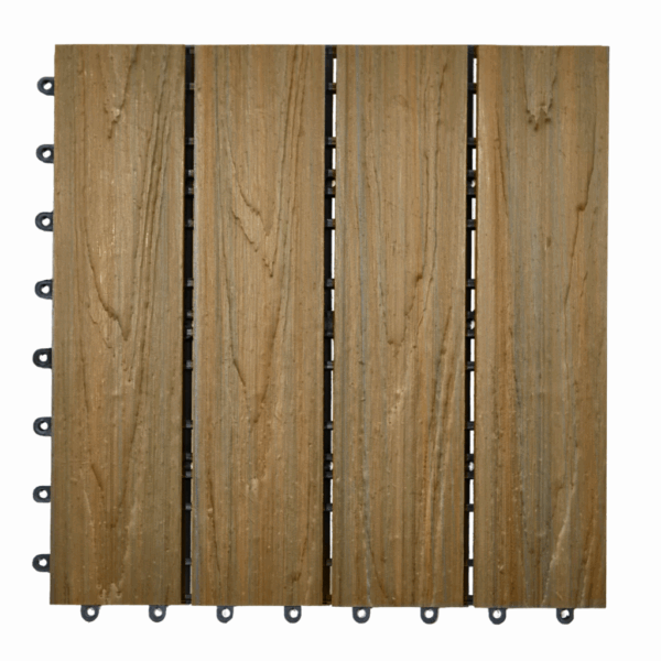 Паркет садовый CM Garden Modern 300х300мм patina teak (патина тик) — изображение 2
