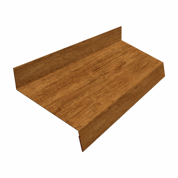 Отлив простой 70 0,45 Print Elite Golden Wood TwinColor (2м) — изображение 2