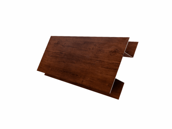 Планка H-образная Экобрус 0,4 Print Premium с пленкой Cherry Wood Fresh TwinColor (2м) — изображение 2