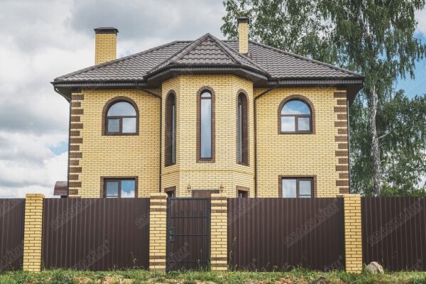 Желоб полукруглый 125 мм 3 м RAL 8017 шоколад — изображение 6
